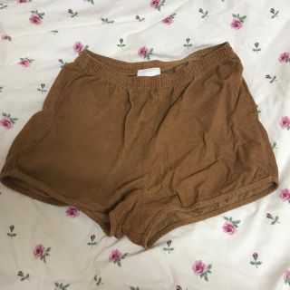 アメリカンアパレル(American Apparel)のアメアパ ブラウン ショートパンツ(ショートパンツ)