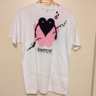 ポルノグラフィティ(ポルノグラフィティ)のTシャツ【Mサイズ】 ”SWITCH” THUMP MAN ☆未使用☆(ミュージシャン)