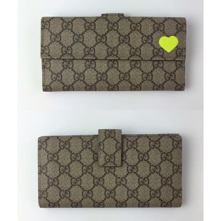 グッチ(Gucci)のグッチ 財布 長財布 二つ折り Wホック レディース  GUCCI(財布)