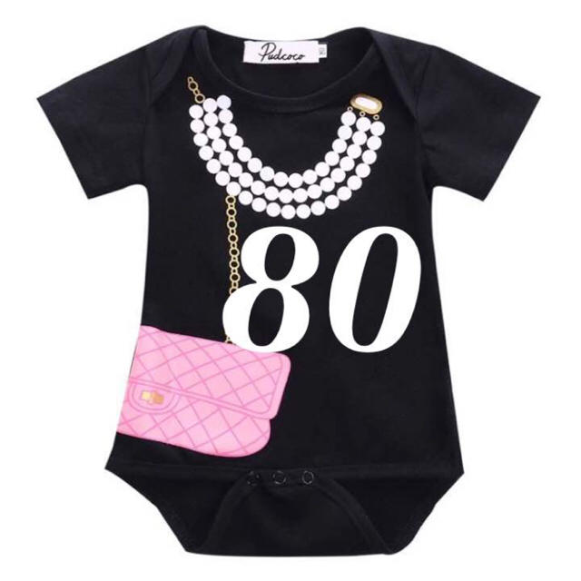 babyGAP(ベビーギャップ)の女の子♥お洒落ロンパース＊80cm キッズ/ベビー/マタニティのベビー服(~85cm)(ロンパース)の商品写真