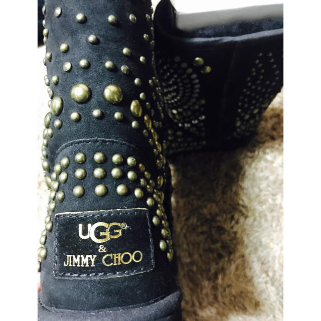 JIMMY CHOO(ジミーチュウ)のJIMMY CHOO＆UGG スタッズブーツ レディースの靴/シューズ(ブーツ)の商品写真