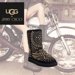 ジミーチュウ(JIMMY CHOO)のJIMMY CHOO＆UGG スタッズブーツ(ブーツ)