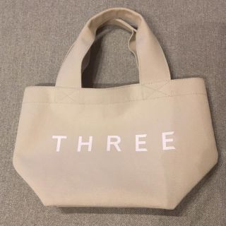 スリー(THREE)のTHREE ノベルティ トートバッグ(トートバッグ)