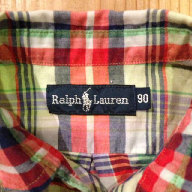 Ralph Lauren(ラルフローレン)のラルフローレン 90cm 半袖シャツ キッズ/ベビー/マタニティのキッズ服男の子用(90cm~)(その他)の商品写真