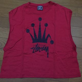 ステューシー(STUSSY)の本日限定値下げ Stussy women ノースリーブ Tシャツ(Tシャツ(半袖/袖なし))