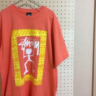 ステューシー(STUSSY)のstussy プリントＴシャツ シャドーマン Mサイズ(Tシャツ/カットソー(半袖/袖なし))