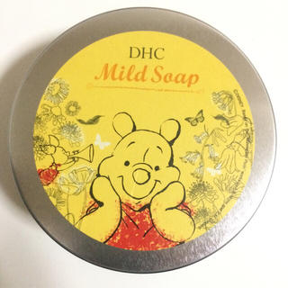 ディズニー(Disney)の【DHC】マイルドソープ[くまのプーさん] #イエロー(洗顔料)