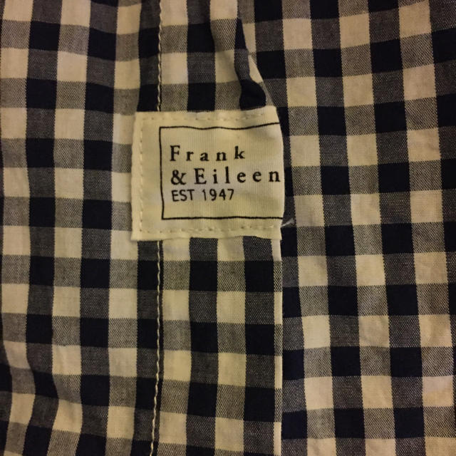 Frank&Eileen(フランクアンドアイリーン)の美品⭐︎フランク アンド アイリーン ⭐︎ギンガムチェック  レディースのトップス(シャツ/ブラウス(長袖/七分))の商品写真