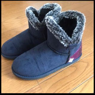 ハリスツイード(Harris Tweed)のうみlove様専用ハリスツィード しまむら ショートブーツLL(ブーツ)