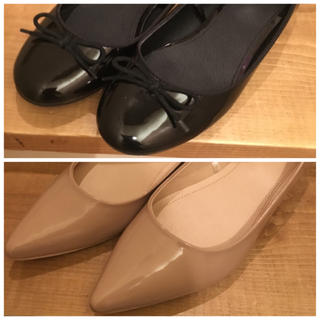 ユニクロ(UNIQLO)のUNIQLO エナメル靴 定番カラーセット♡(ハイヒール/パンプス)