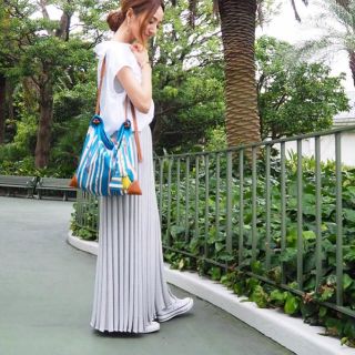 グリード(GREED)のa.♡様専用♡新品未使用タグ付♡GREED♡LAME PLEATS SKIRT(ロングスカート)