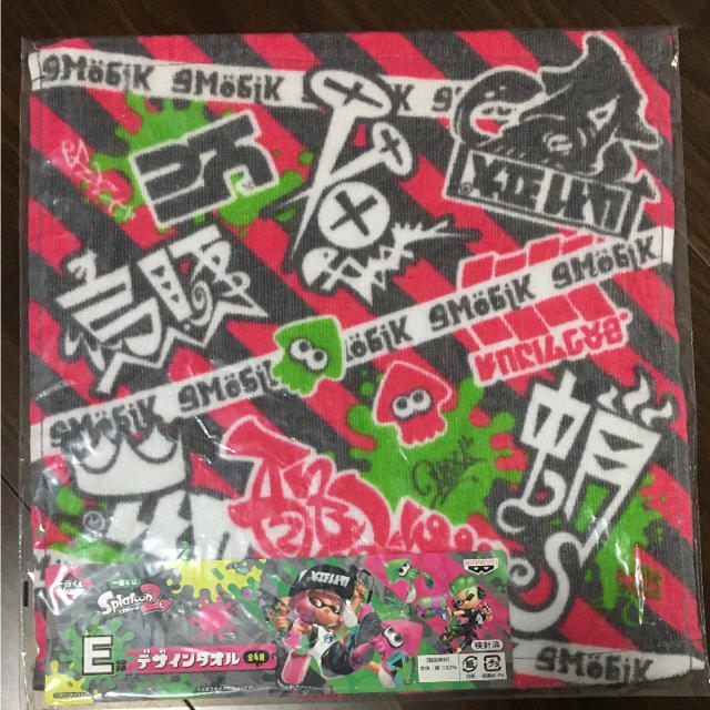 スプラトゥーン タオル エンタメ/ホビーのおもちゃ/ぬいぐるみ(キャラクターグッズ)の商品写真