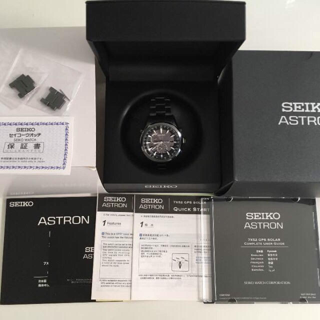 SEIKO - bear様 最終価格！新品SEIKOアストロン ブライトチタンSBXA007