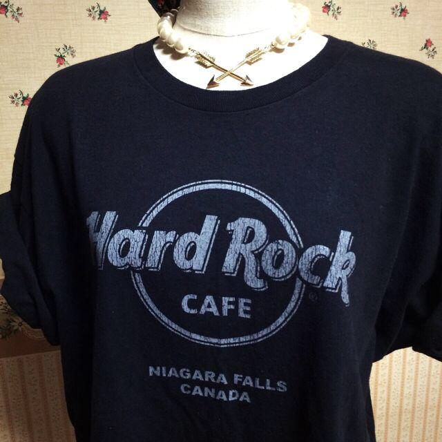 Hard Rock CAFEロゴTシャツ レディースのトップス(Tシャツ(半袖/袖なし))の商品写真