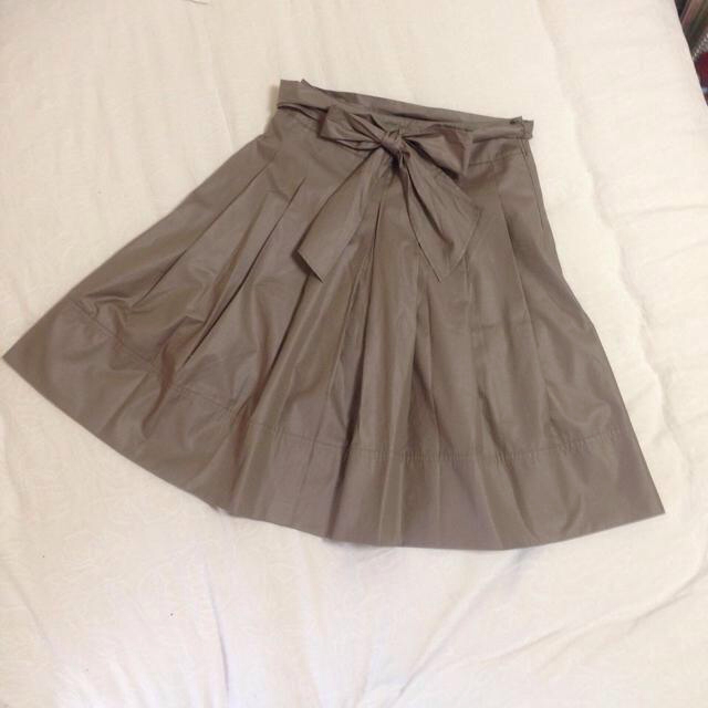 MICHEL KLEIN(ミッシェルクラン)のMICHELKLEIN❤︎リボンスカート レディースのスカート(ひざ丈スカート)の商品写真
