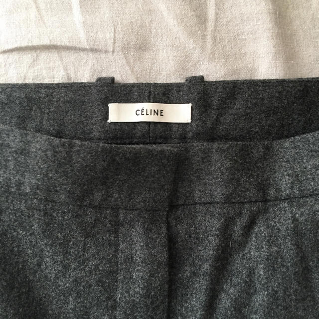 celine(セリーヌ)のCELINE セリーヌ ウール テーパード パンツ レディースのパンツ(その他)の商品写真