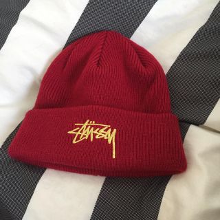 ステューシー(STUSSY)のSTUSSY ニット帽(ニット帽/ビーニー)