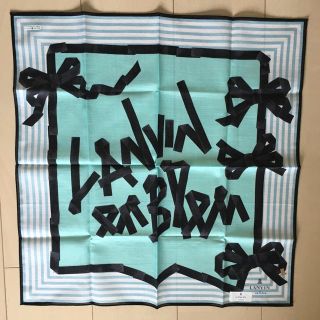 ランバンオンブルー(LANVIN en Bleu)のティファニーカラーのハンカチ(ハンカチ)