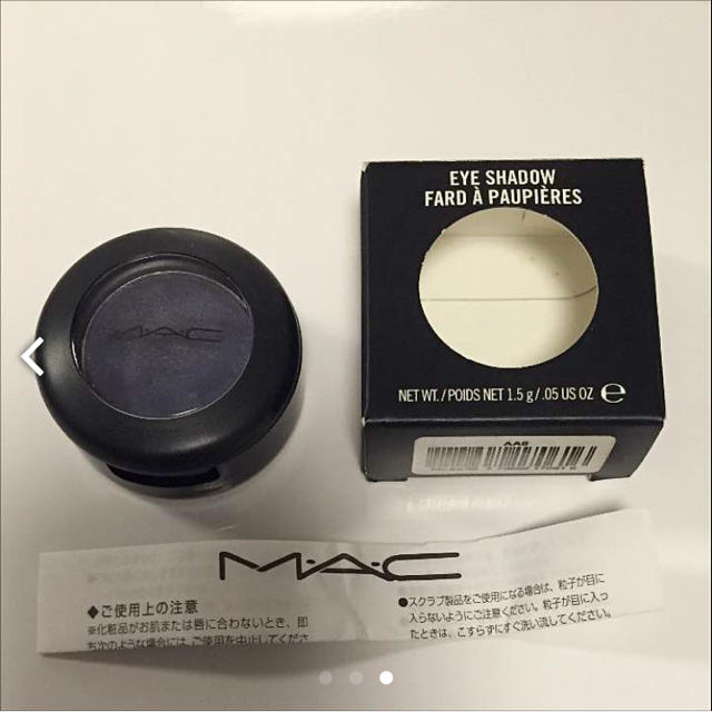 MAC - MAC スモールアイシャドウ ディープシェードの通販 by カニ子's shop｜マックならラクマ