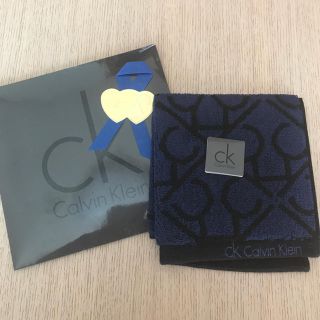 カルバンクライン(Calvin Klein)のカルバンクライン  タオルハンカチ(ハンカチ/ポケットチーフ)