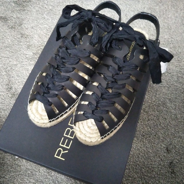 安い購入 Rebecca Minkoff - レベッカミンコフ レザー×ジュート ...