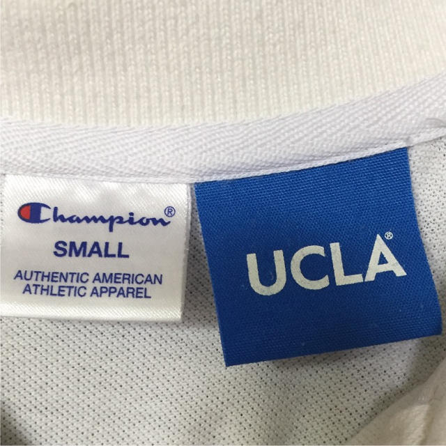 Champion(チャンピオン)のUCLA ポロシャツ 白 メンズのトップス(ポロシャツ)の商品写真