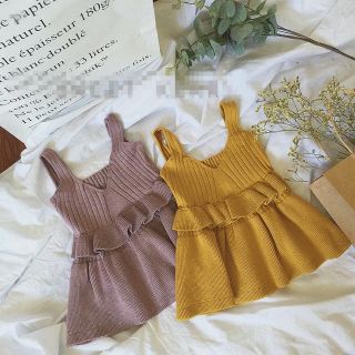 ♡新品各1点のみ♡ニットワンピース 100～110(ワンピース)