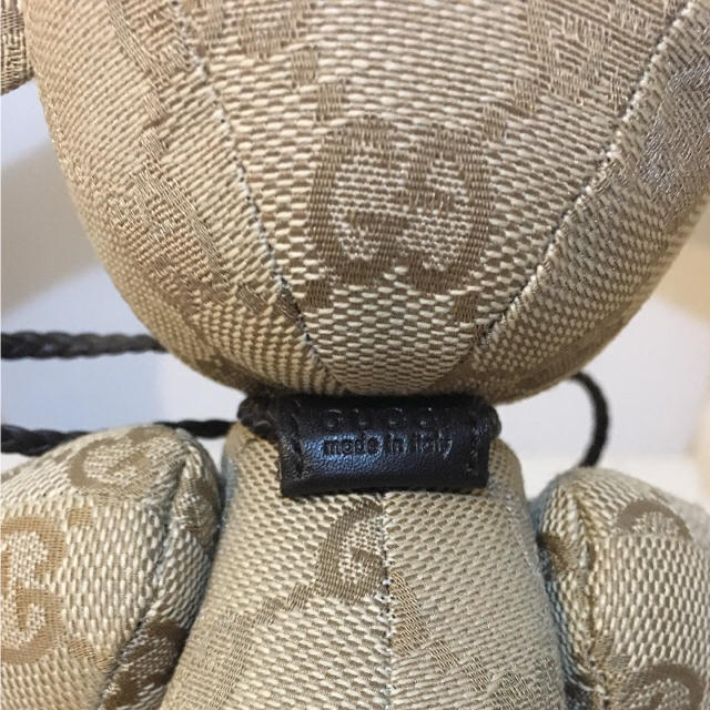 Gucci(グッチ)の☆正規品 GUCCI テディベアのぬいぐるみ☆ エンタメ/ホビーのおもちゃ/ぬいぐるみ(ぬいぐるみ)の商品写真