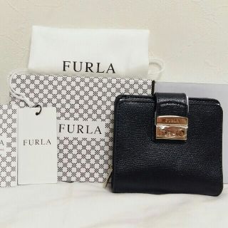 フルラ(Furla)の[黒猫様♡25日までお取置き] フルラ メトロポリス 財布 黒 オニキス(財布)