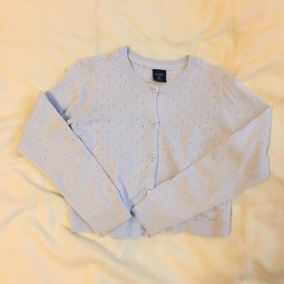 ベビーギャップ(babyGAP)のgapkids 110 パステルブルー カーディガン(カーディガン)