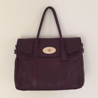 マルベリー(Mulberry)のMULBERRY  ベイズウォーター パープル(ハンドバッグ)