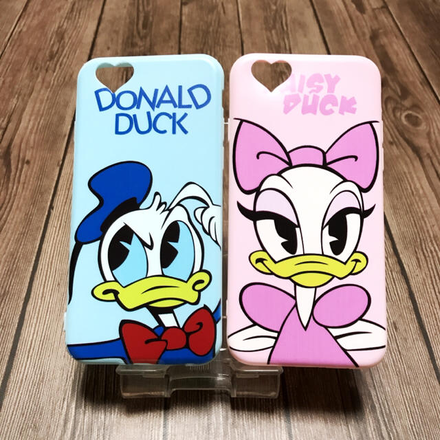 ２つペア 可愛い ドナルド デイジー Iphone6 6s ケース シリコン の通販 By Mk S Shop ラクマ