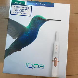 アイコス(IQOS)のiQOS 2.4 PLUS ホワイト フルセット！新品未使用(タバコグッズ)