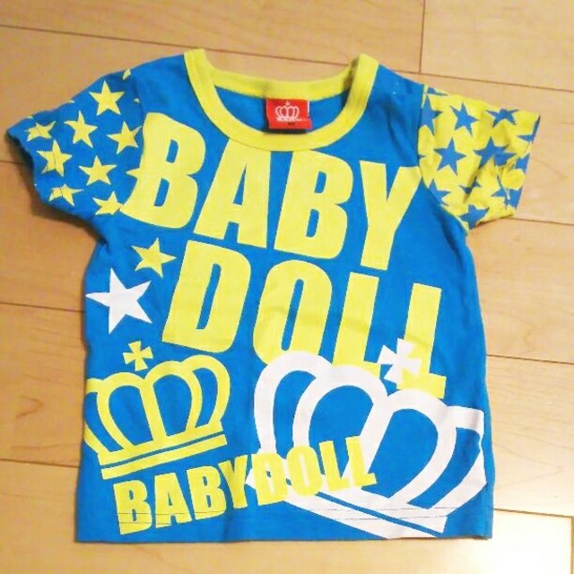 BABYDOLL(ベビードール)のbabydoll ベビードール☆半袖Tシャツ 80㎝ キッズ/ベビー/マタニティのベビー服(~85cm)(Ｔシャツ)の商品写真