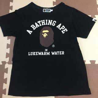 アベイシングエイプ(A BATHING APE)のBAPE ど定番 黒T(Tシャツ/カットソー(半袖/袖なし))