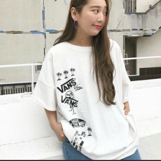 ヴァンズ(VANS)の新品 バンズ VANS ホワイト ビッグ Tシャツ(Tシャツ(半袖/袖なし))