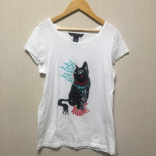 マークバイマークジェイコブス(MARC BY MARC JACOBS)のマークバイマークジェイコブスの猫Tシャツ(Tシャツ(半袖/袖なし))