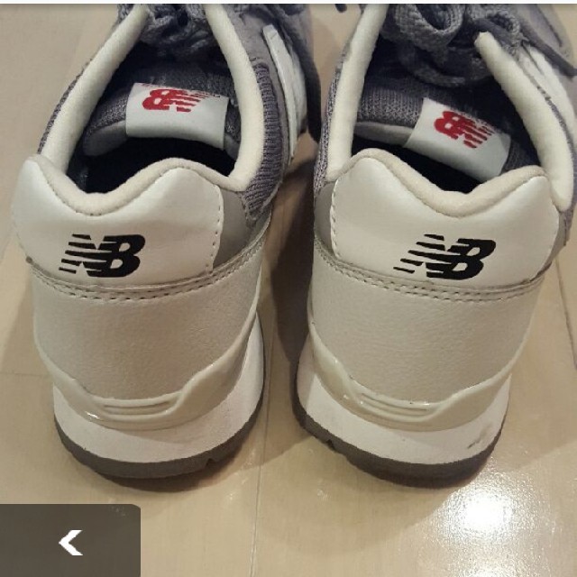 New Balance(ニューバランス)のニューバランス　美品　グレー　23 レディースの靴/シューズ(スニーカー)の商品写真