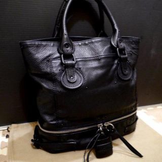 限定◆Chloe クロエ メンズ パディントン ビジネス可 レザートート バッグ