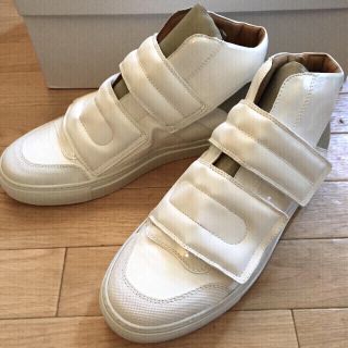 コムデギャルソン(COMME des GARCONS)の未使用 タグ付 MM6  15AW レザースニーカー(スニーカー)