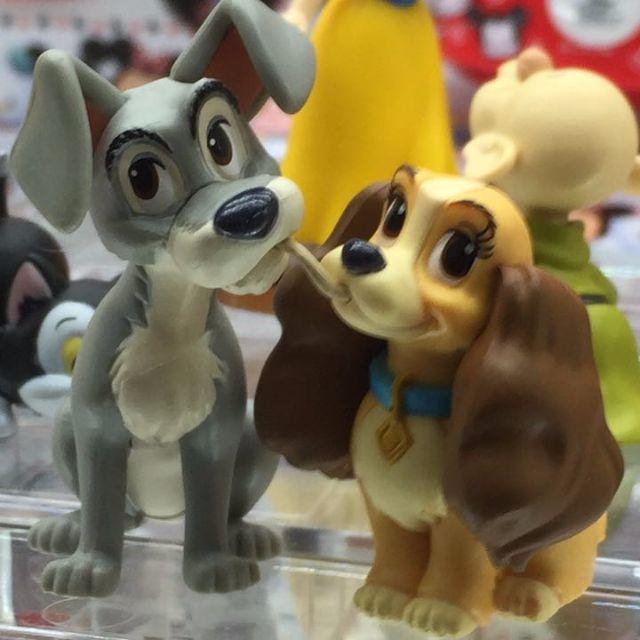 Disney - ②ディズニー わんわん物語 フィギュア トランプ レディ 犬