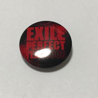 エグザイル(EXILE)のEXILE RERFECT YEAR ロゴミニ缶バッジ(その他)