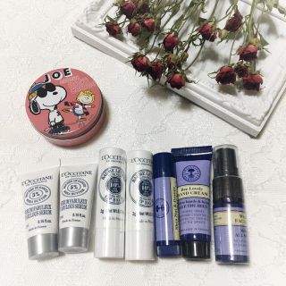 ロクシタン(L'OCCITANE)のリップクリーム&ハンドクリームセット8点セット(ハンドクリーム)