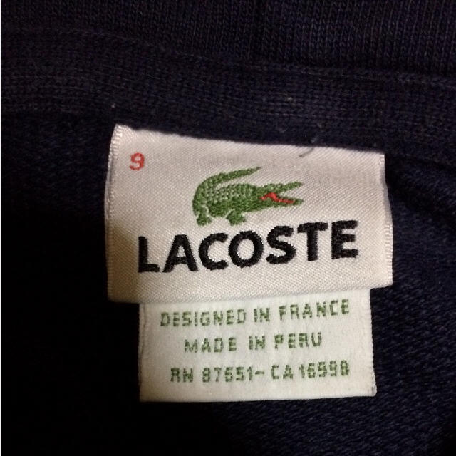 LACOSTE(ラコステ)の【大きいサイズ】ラコステ スウェットフーディー メンズのトップス(パーカー)の商品写真