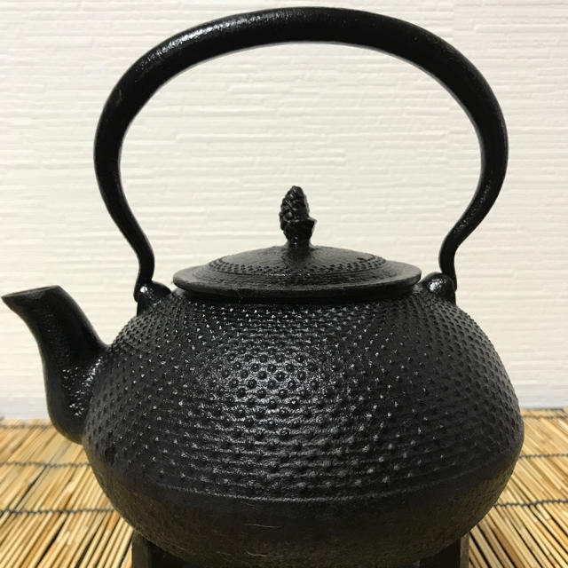 鉄瓶 南部鉄器 宝寿堂 山形 茶道具 - 工芸品