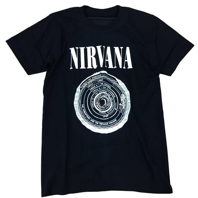 サイズXＬ★NIRVANA ニルヴァーナ サークルロゴ Ｔシャツ 黒 メンズのトップス(Tシャツ/カットソー(半袖/袖なし))の商品写真