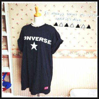 コンバース(CONVERSE)のCONVERSEロゴTシャツ新品(Tシャツ(半袖/袖なし))