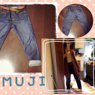 ムジルシリョウヒン(MUJI (無印良品))のMUJI○ボーイズフレンドデニム👖(デニム/ジーンズ)