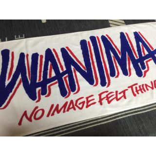 ワニマ(WANIMA)の【ayaさん専用 入手困難 ピザロゴ有り】WANIMAフェイスタオル(ミュージシャン)