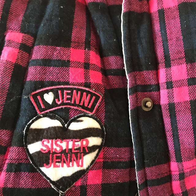 JENNI(ジェニィ)のJENNI リバーシブル ベスト 110から120 キッズ/ベビー/マタニティのキッズ服女の子用(90cm~)(ジャケット/上着)の商品写真